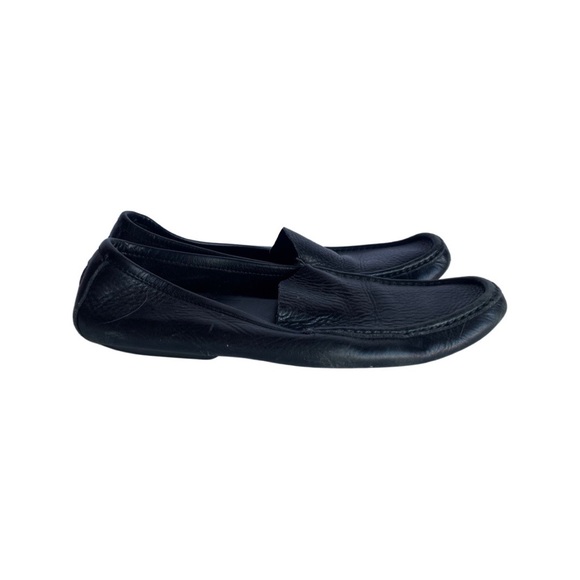 Vintage Gucci black leather driving loafers size 7.5 main image 4